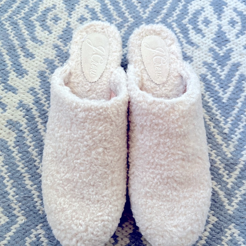 Jcrew Sherpa Mule Clogs Size 8 - Like New! - image 3
